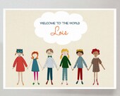 Paperchain welcome - print (landscape)