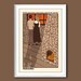 Redwoodian 12x18 inches retro print