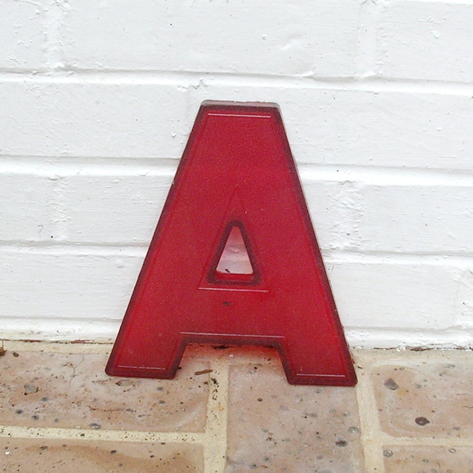 Red Letter A