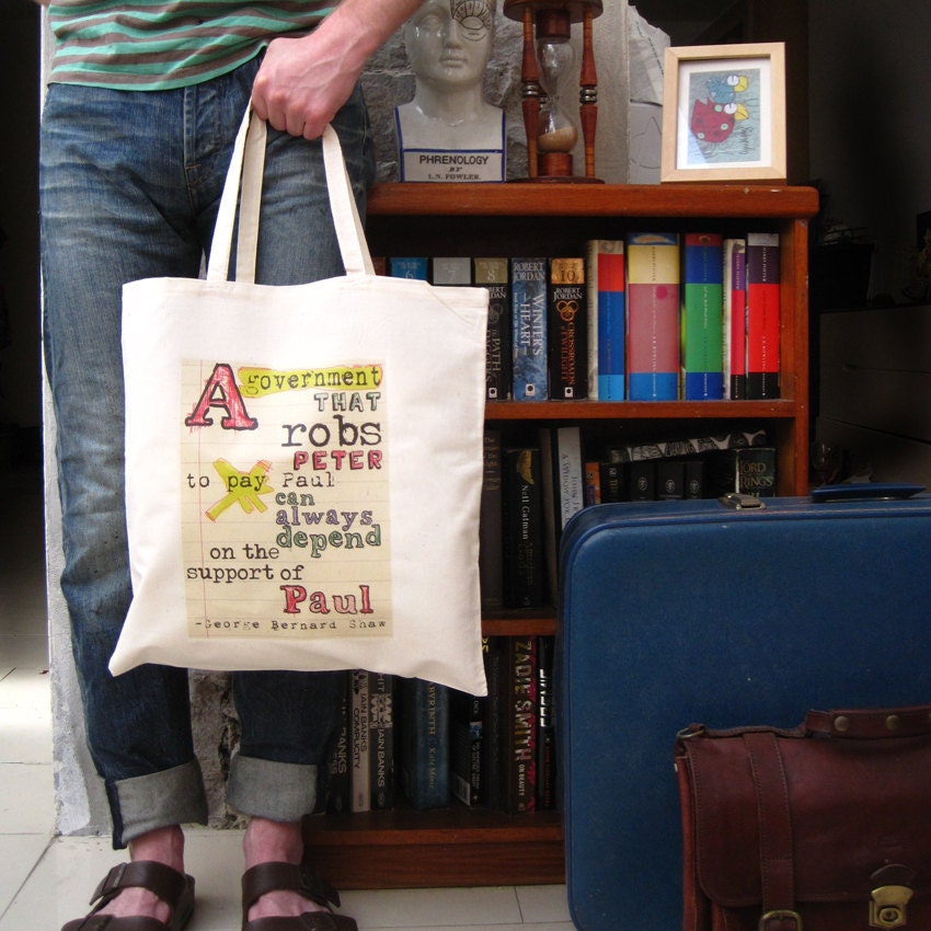 Politics and Government Canvas Tote Bag