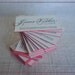 100 Calligraphy Letterpress Edge-Painted Business Cards
