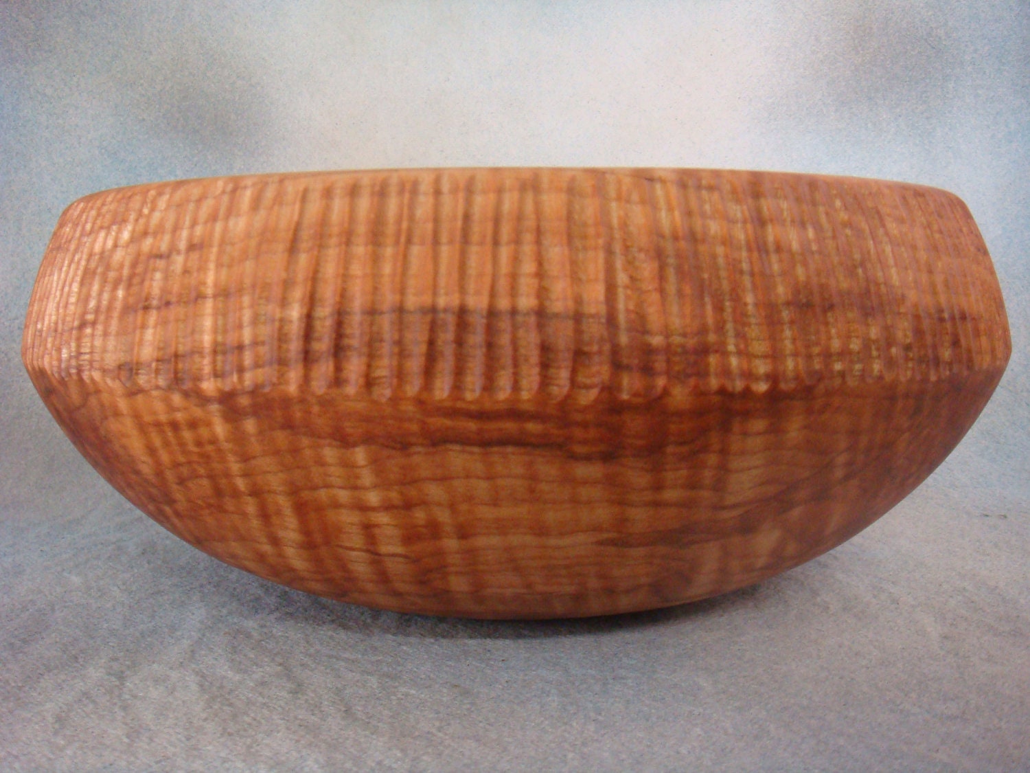 Maple Bowl With Carvings