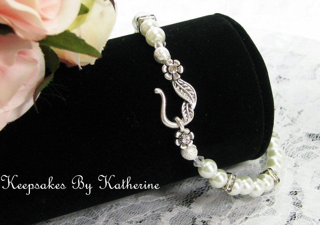 Pearl Bracelet, Bride, Bridesmaid, Made To Order, Bespoke Bride