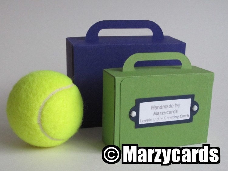 F O U R  REGAL Purple Suitcase Gift Boxes (c) MARZYCARDS LARGE Luxury Luggage C A R D Favor Travel Bags