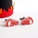 Steak Lover Cufflinks - Ribeye Steak Cuff Links - Miniature Food Art Jewelry Collectable - Schickie Mickie Original 100% Handmade