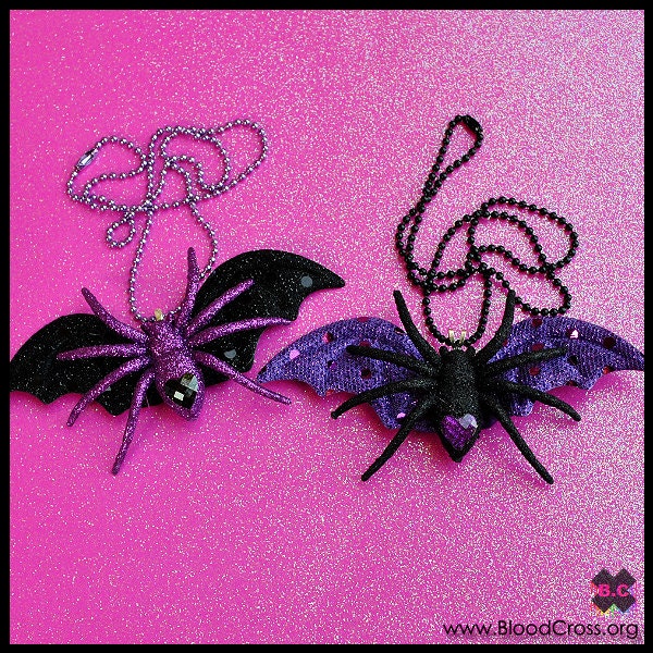 Spiderbat Necklaces - PICK ONE