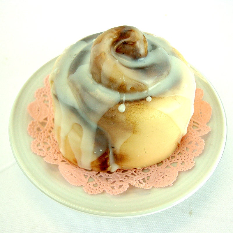 Jumbo Cinnamon Roll - Double Goat's Milk Soap Bar