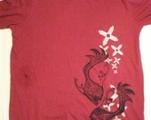 Hemp Mens T-shirt Psychedelic Fish Zia