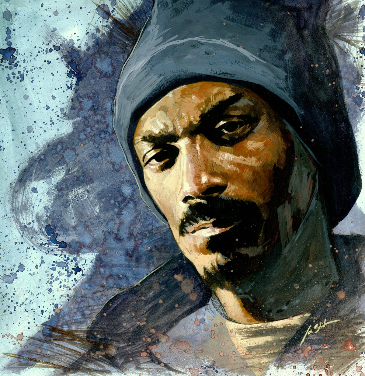 Snoop Doggy Dogg - 11 x 11 Print SIGNED EDITION