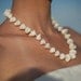Beach Wedding Shell Lei Necklace