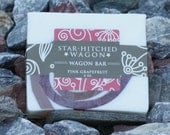 Glycerin Soap Pink Grapefruit Wagon Bar