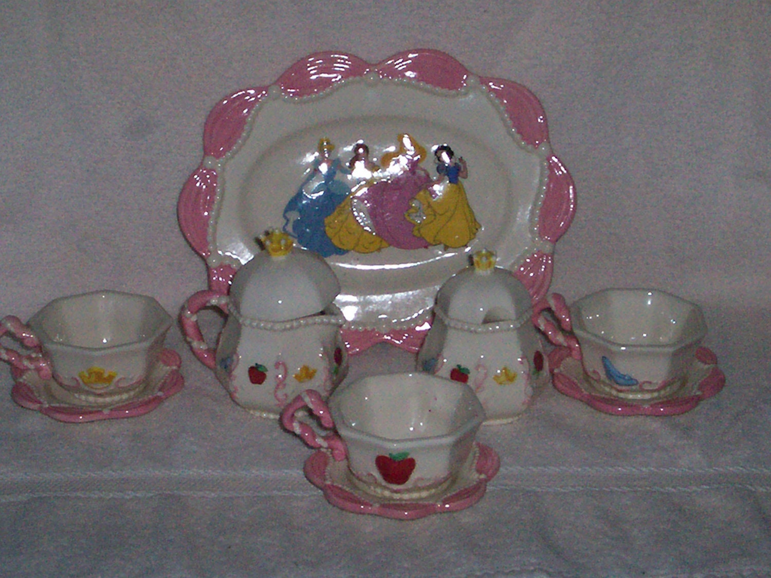Vintage Disney 11 Piece Tea Set Cinderella by thetrendykitchen