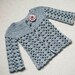 Instant download - Crochet Cardigan PATTERN (only pdf file) - Sweet Little Cardigan (sizes 0-6,6-12,1-2,3-4)