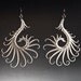 Cygnus Earrings with Soft Spikes