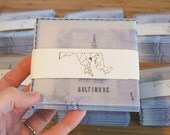 Custom map for wedding invites or Save the Date