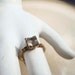Vintage Uncas gold diamond ring size 5