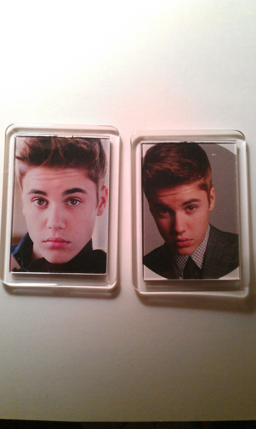MAGNETS SET Justin Beiber Recycled