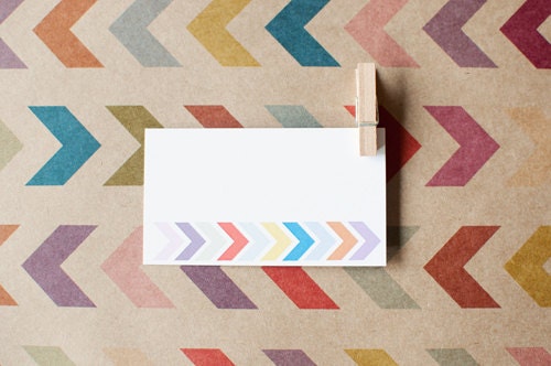 Follow the Arrow - Mini Note Cards (set of 10 cards)