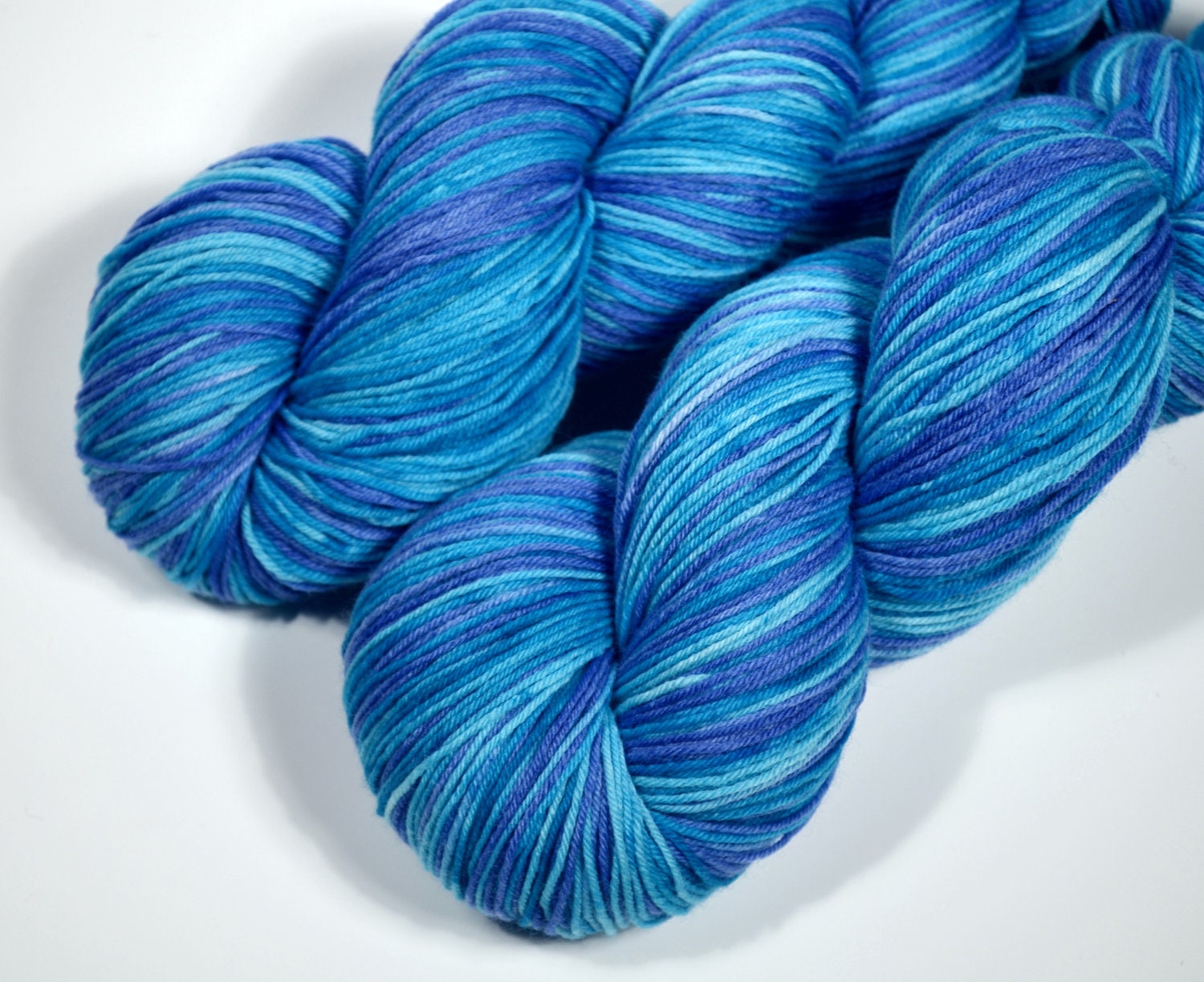 Superwash Merino Nylon Yarn - Percival - Bottled Water