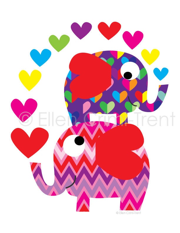 Elephants With Hearts