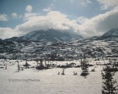 Skagway Alaska Mountains No. 1 Fine Art Photograph Print Glossy OOAK