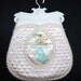 Vintage French Poodle Pink Lingerie Bag