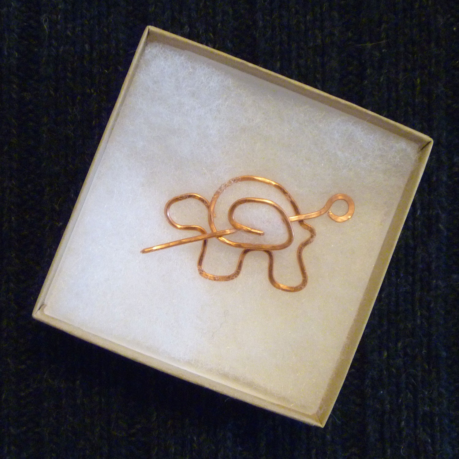 Turtle Marker Buddy Shawl Pin