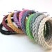 slender rope bracelet herringbone nautical knot bracelet cotton medium 2504