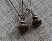 Old african glass and brass