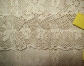 Vintage Off-white Lace Blouse