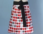 I need  cup of coffee Half Apron for Women with Robert Kaufman Fabric
