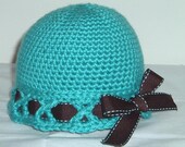 PDF CROCHET PATTERN Crisscross Beanie size Newborn to 9-12mo Digital