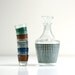 Houndstooth Shot Glasses and Decanter Set
