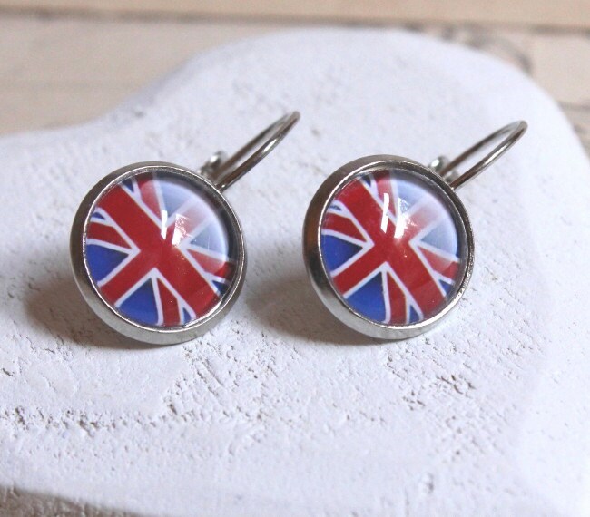 British Flag Earrings