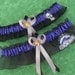 Handmade wedding garters keepsake and toss Wedding garters set COLORADO ROCKIES bridal set