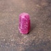 Ruby - Corundum - raw Ruby crystal stone specimen - Purple - crystal gem mineral Gemstone - sapphire