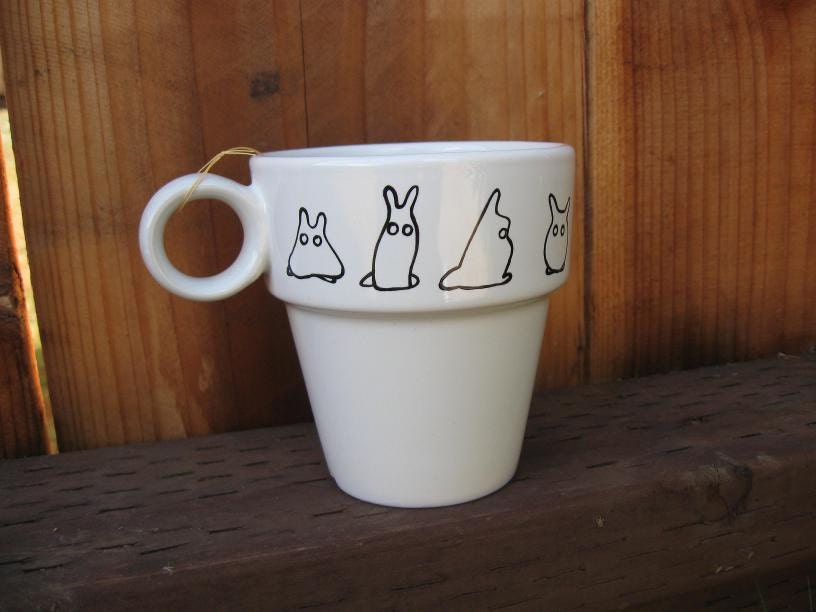 Dancing Totoros Mug