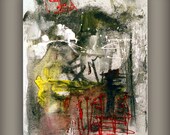 art painting original painting  abstract 11 x 14 original mixed media abstract