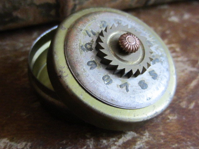 Steampunk Time Capsule - Vintage Tin