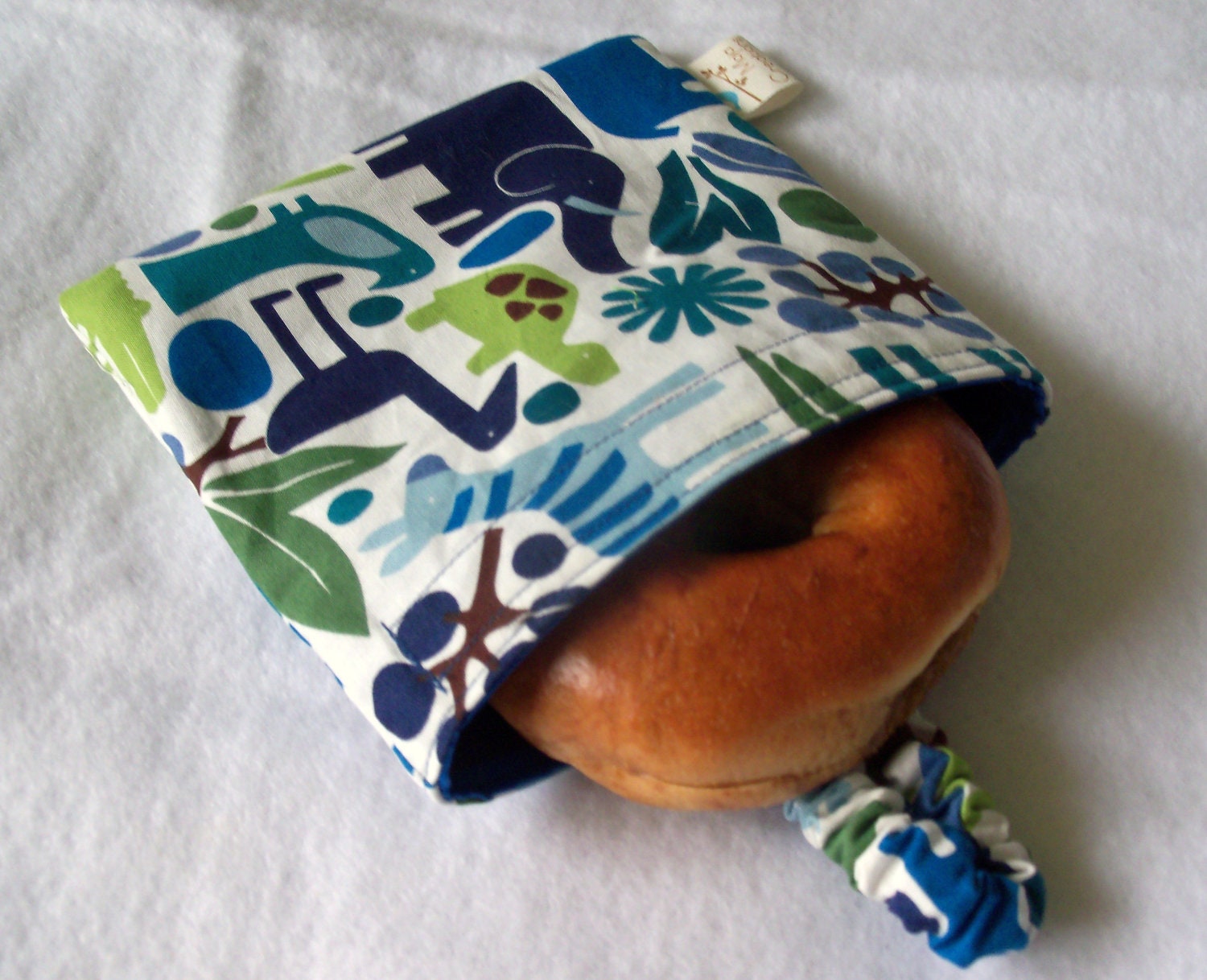 Sandwich Bag, Reusable, Eco-friendly  - Blue Zoo