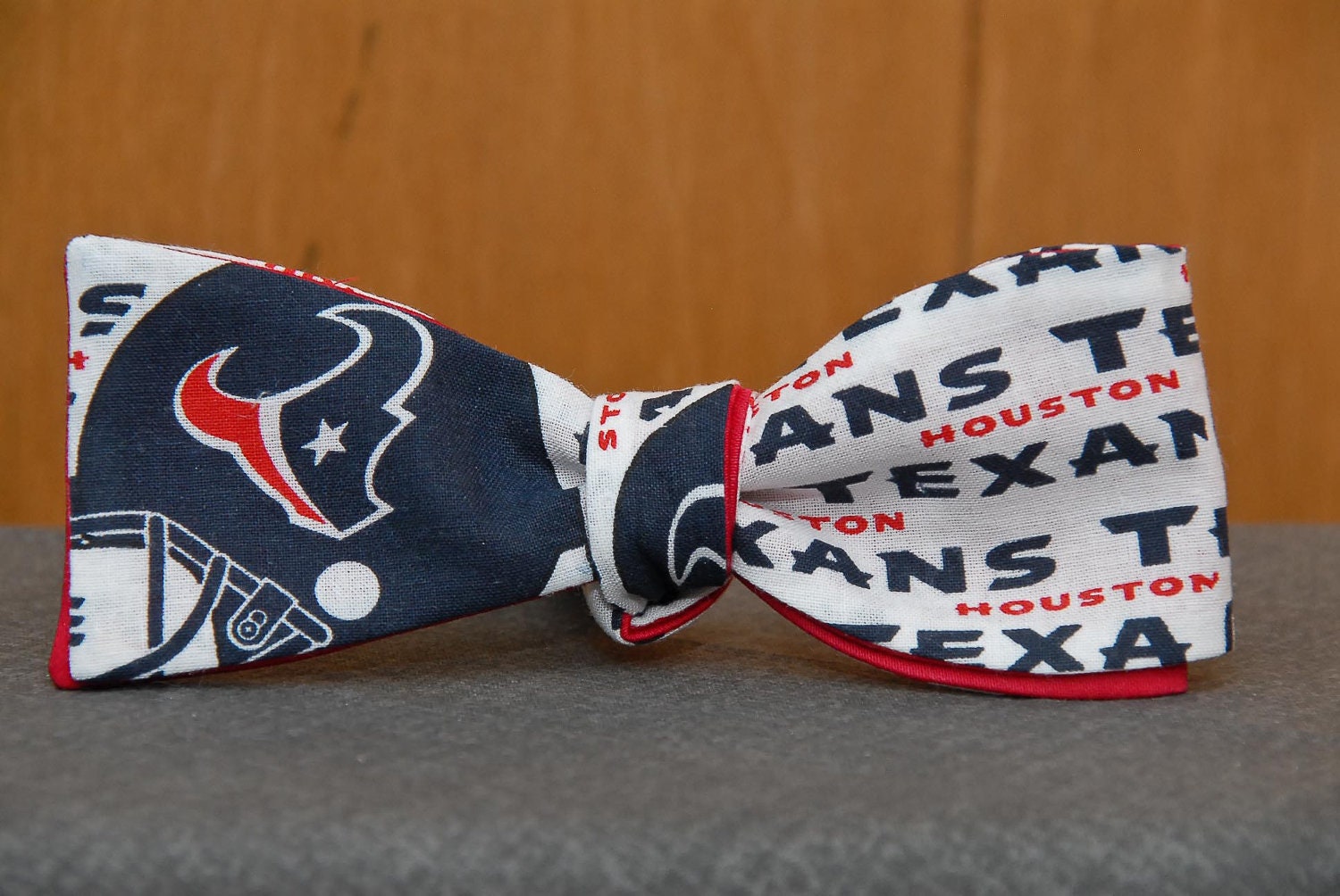 Houston Texans Bow tie by PinchAndPull on Etsy