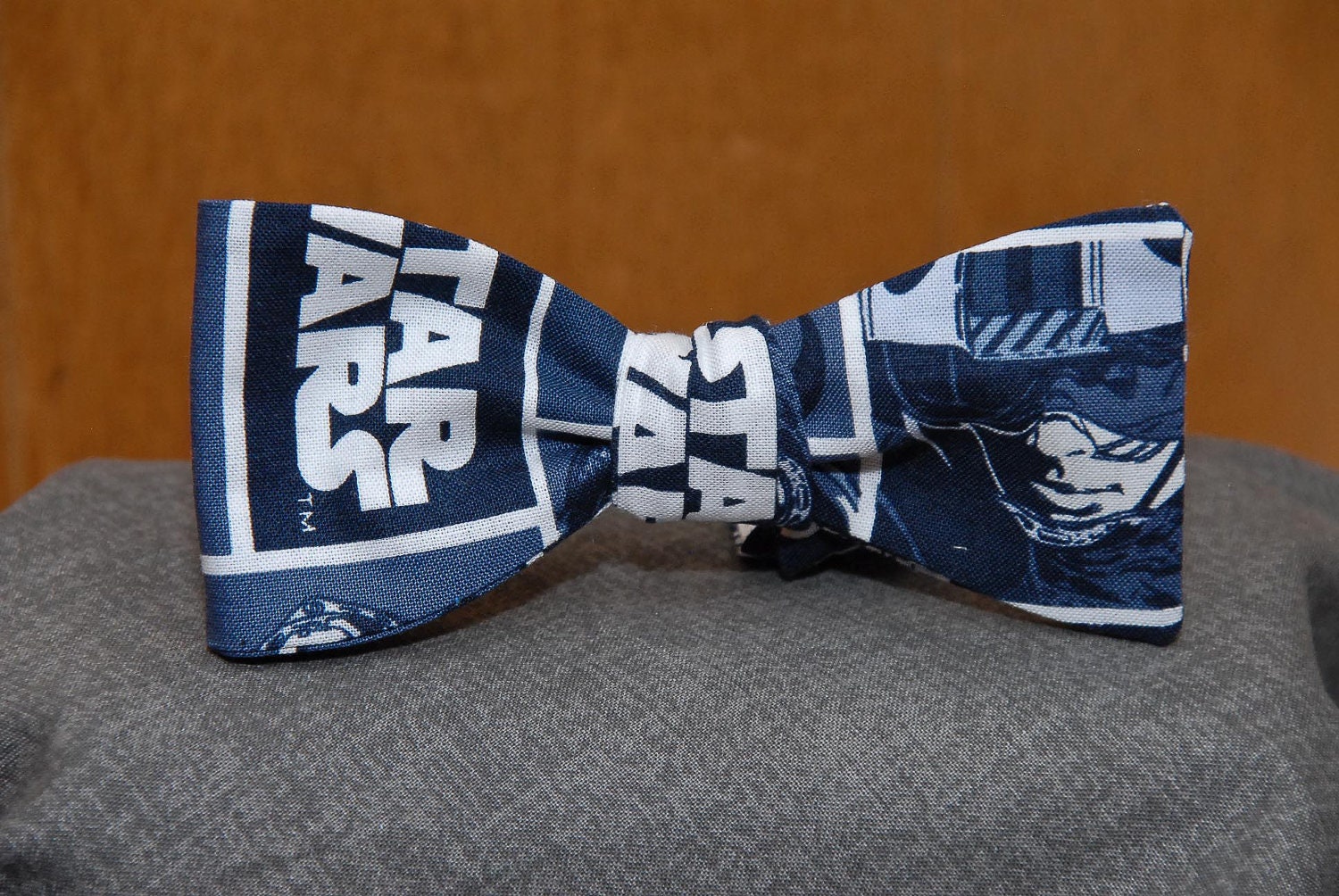 Star Wars on Blue Bow tie