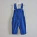 Vintage Blue Cord Overalls