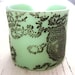 Jade Green Owl Cuff Bracelet, Owl Design, Handmade Jewelry by theshagbag on Etsy