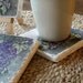 Napa Valley Grape Tile Coasters, Set of 4, Ready To Ship