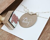 Oh Baby Rubber Stamp