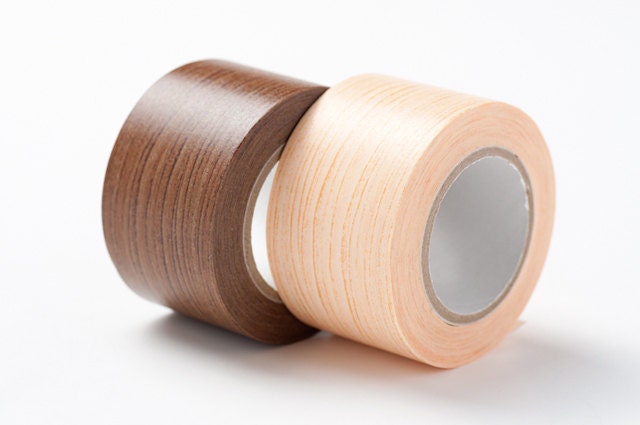 Colte Washi Masking Tape - Brown or Natural Wood - 30mm Wide