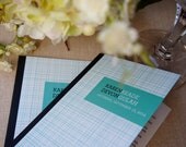 Composition Notebook Wedding Program