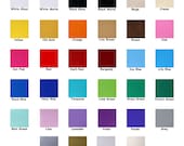 12 Adhesive Vinyl Sheets for Cricut Silhouette or other cutters 12x12 colors of your choice