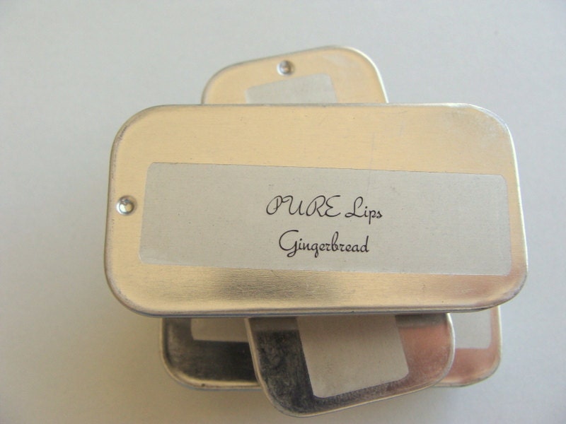 SALE-Gingerbread-PURE lips tin